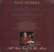 Neil Sedaka All You Need Is The Music - Opern Shrink UK vinyl LP album (LP record)