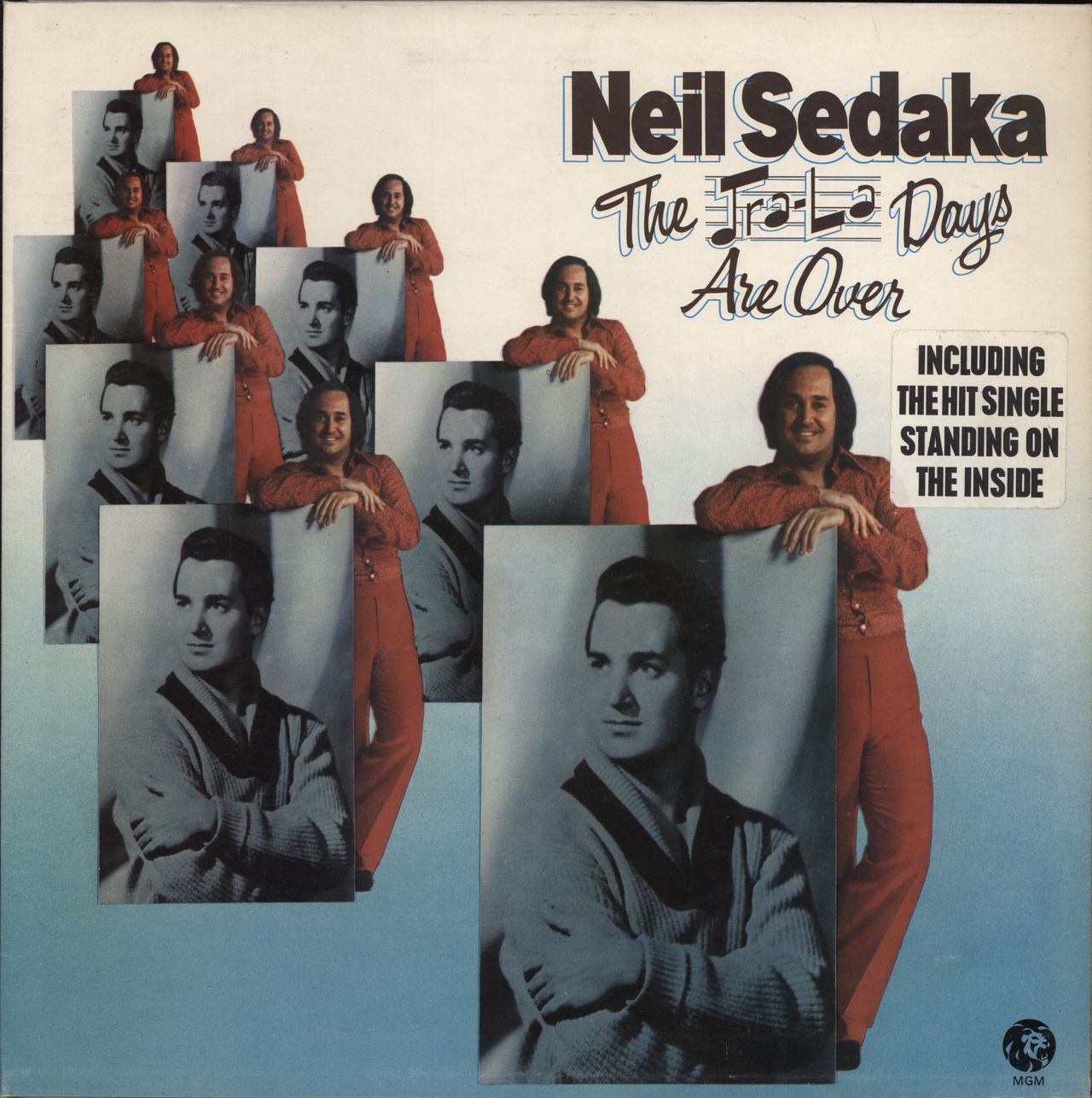 Neil Sedaka The Tra-La Days Are Over - Hype Stickered Sleeve UK vinyl LP album (LP record) 2315248
