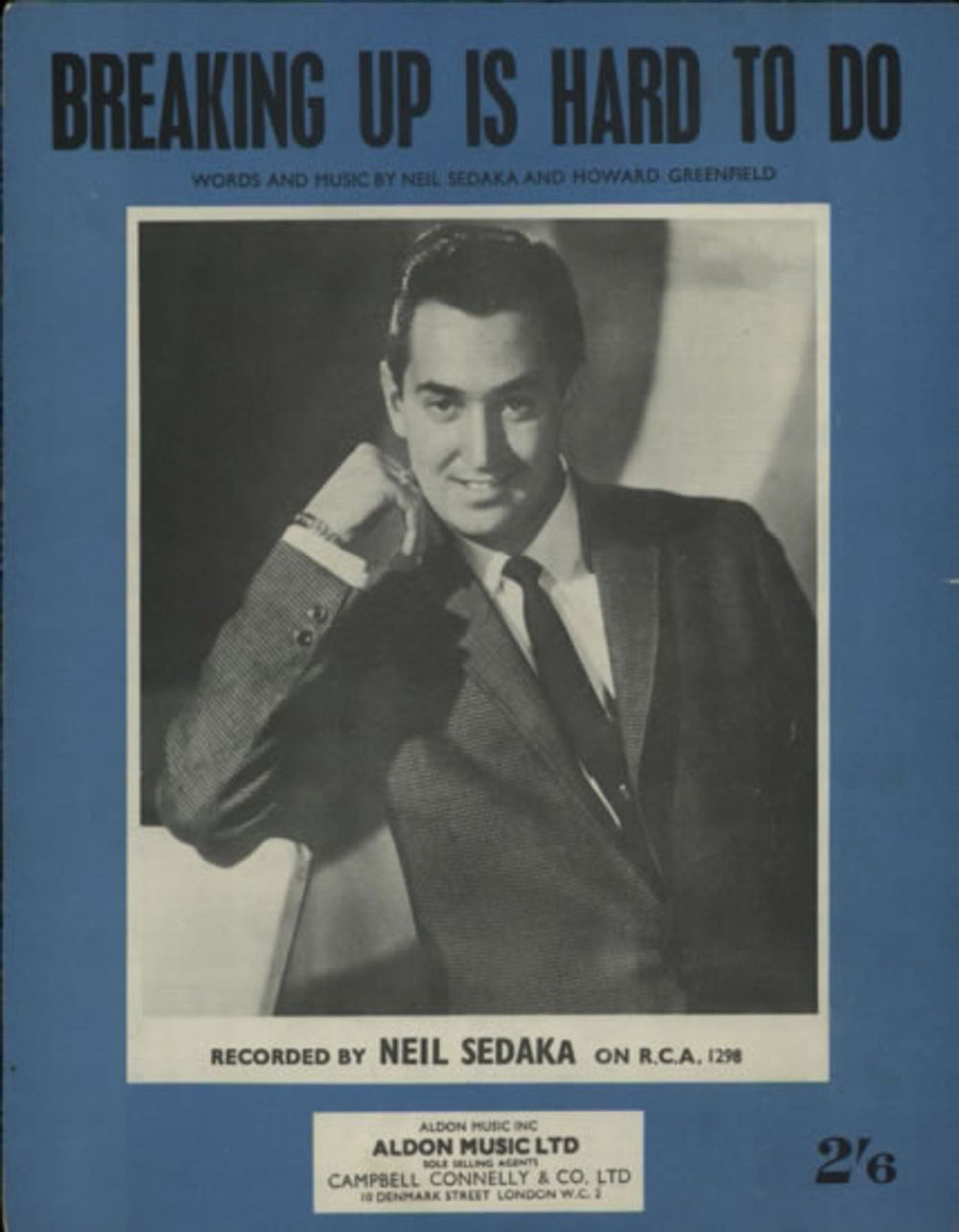 Neil Sedaka Two Sheet Music Folios UK sheet music SHEET MUSIC