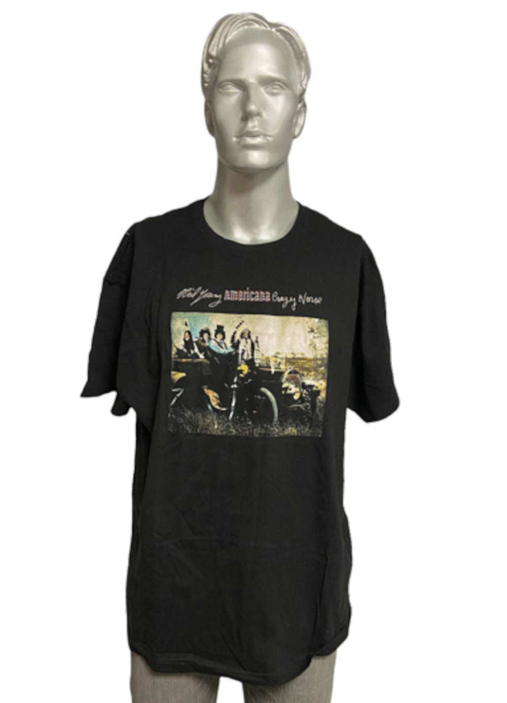 Neil Young American T-Shirt - XL UK t-shirt T SHIRT