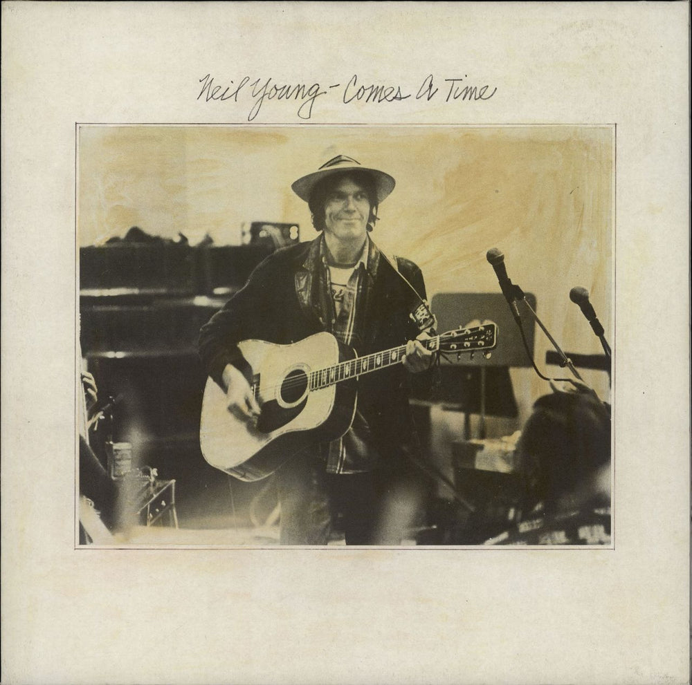 Neil Young Comes A Time German vinyl LP album (LP record) REP54099