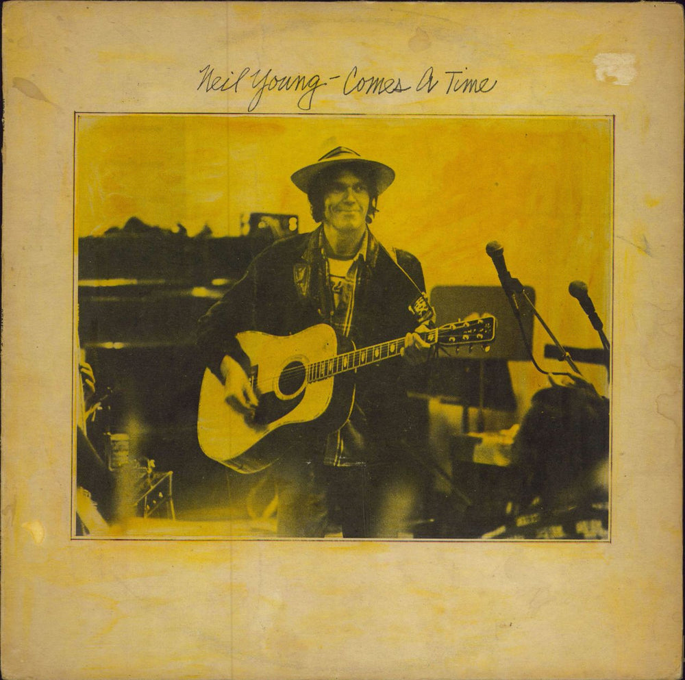 Neil Young Comes A Time South African vinyl LP album (LP record) WBC1394