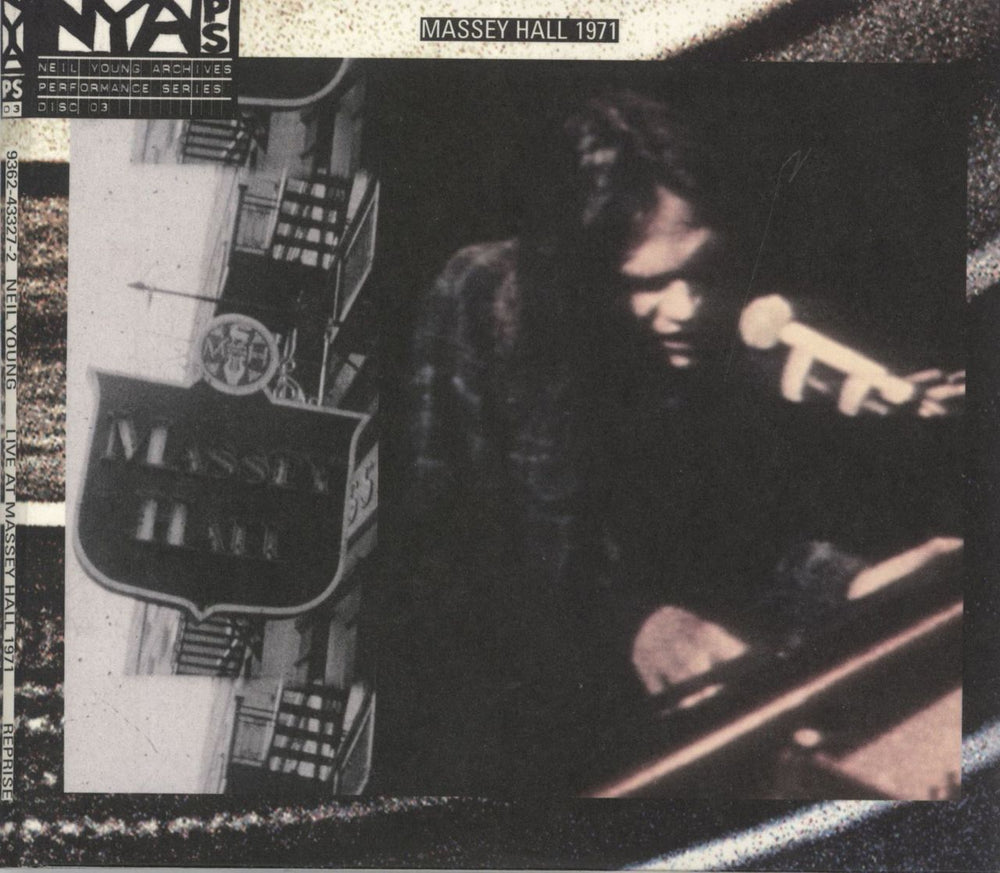 Neil Young Live at Massey Hall UK 2-disc CD/DVD set 936433272