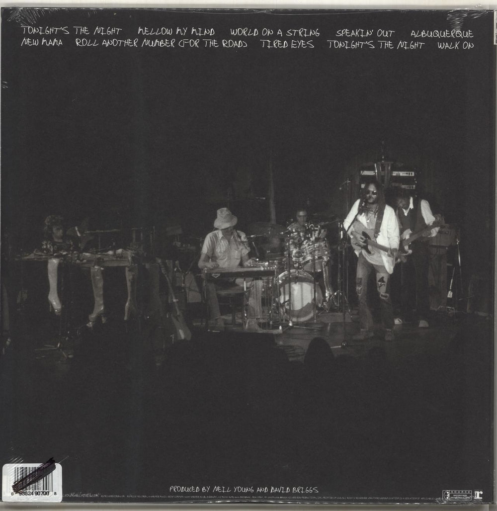 Neil Young Roxy (Tonight's The Night Live) - Sealed US 2-LP vinyl record set (Double LP Album)