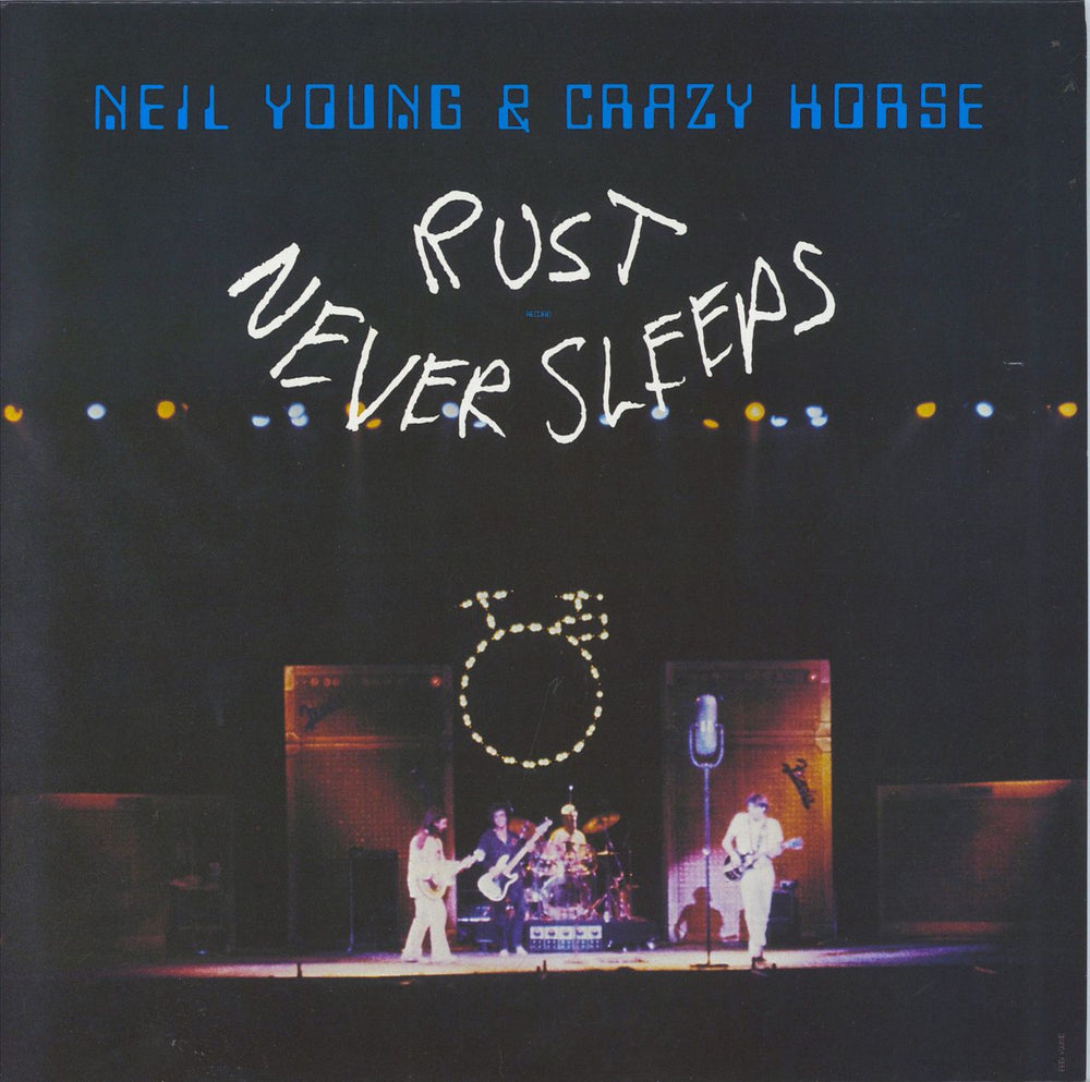 Neil Young Rust Never Sleeps: Remastered UK vinyl LP album (LP record) 9362-49175-7