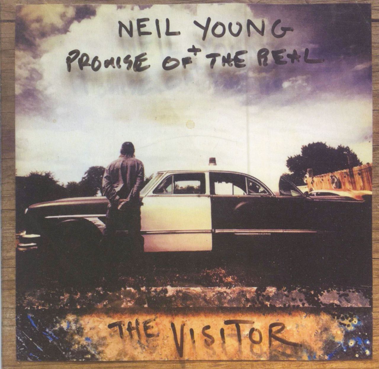 Neil Young The Visitor UK CD album (CDLP) 9362-49088-6