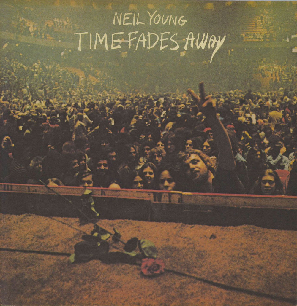 Neil Young Time Fades Away French vinyl LP album (LP record) REP54010