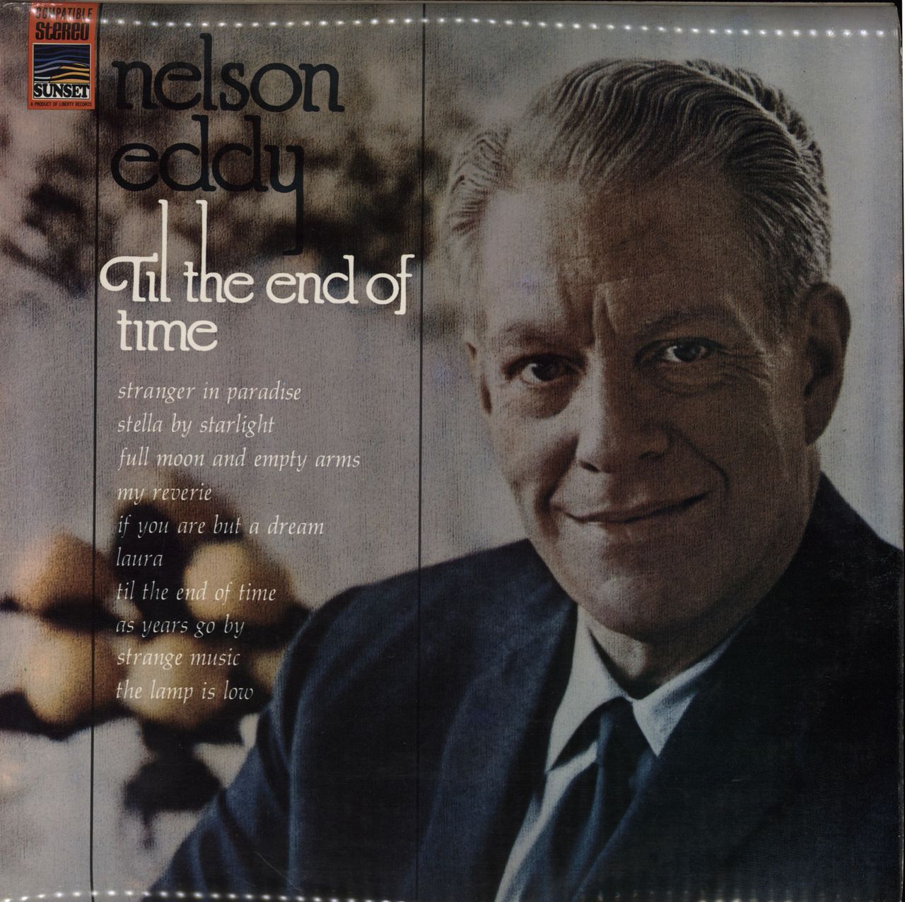 Nelson Eddy Til The End Of Time UK vinyl LP album (LP record) SLS50012E