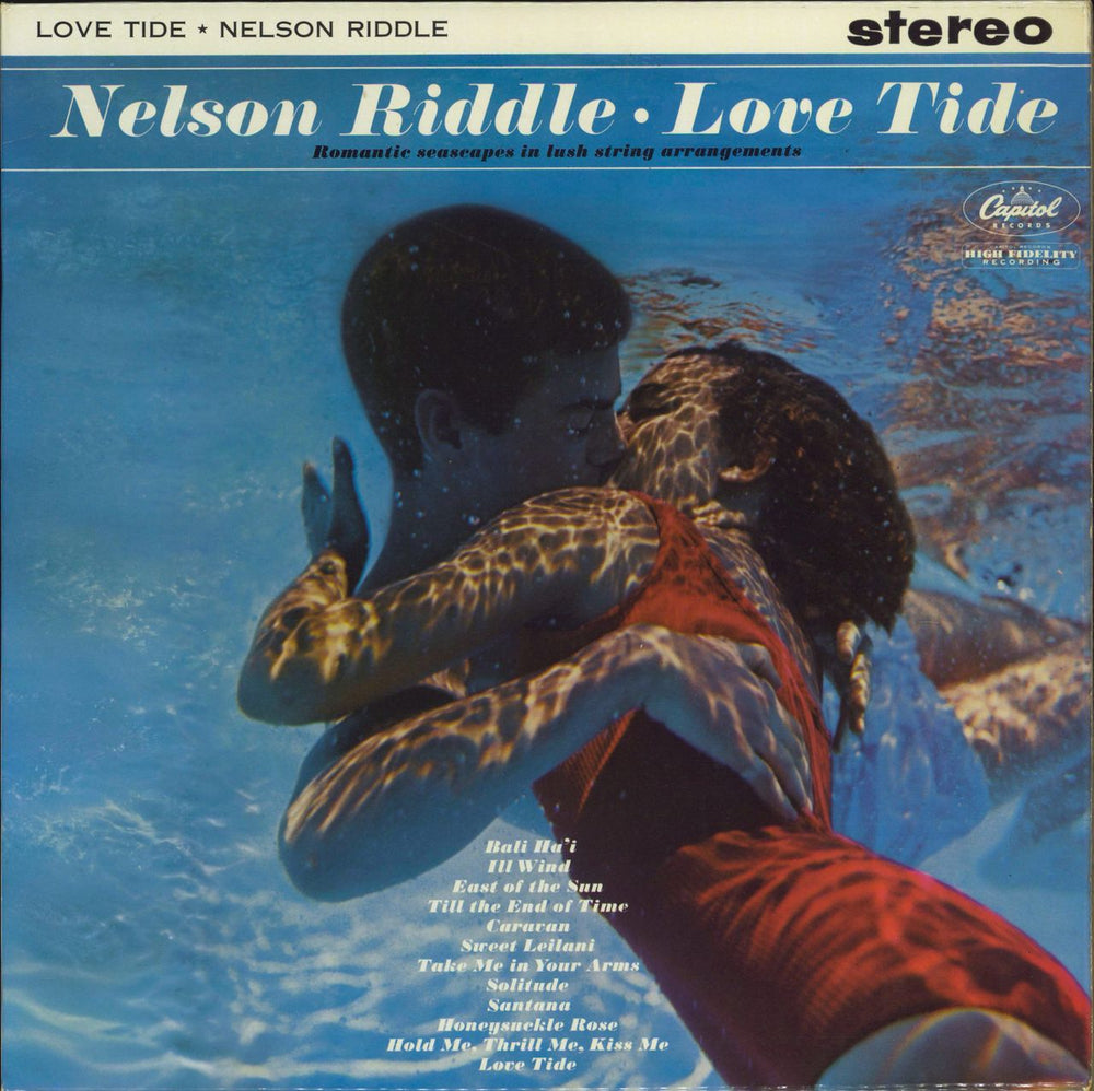 Nelson Riddle Love Tide UK vinyl LP album (LP record) ST1571