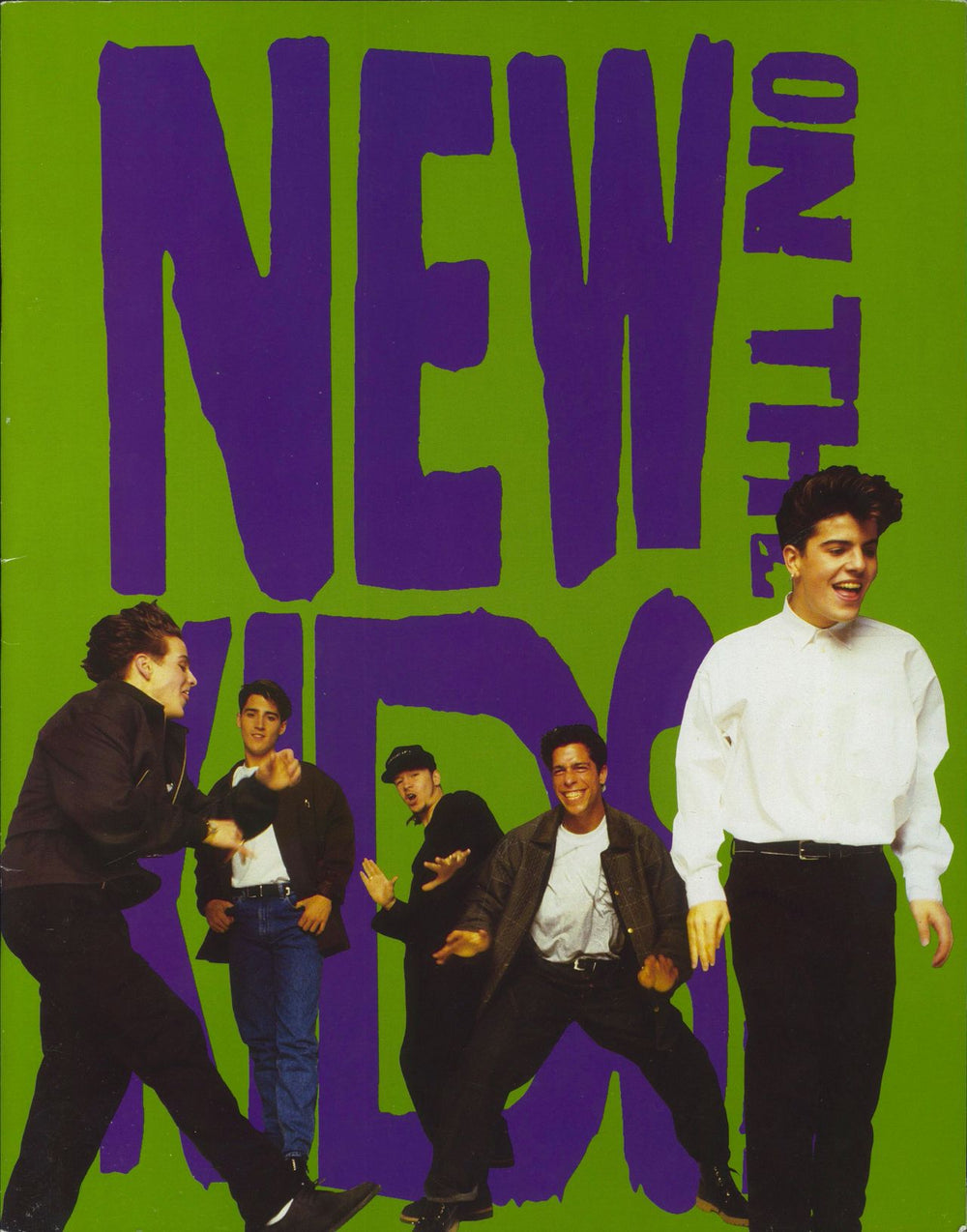 New Kids On The Block No More Games Part 3 UK tour programme TOUR PROGRAMME