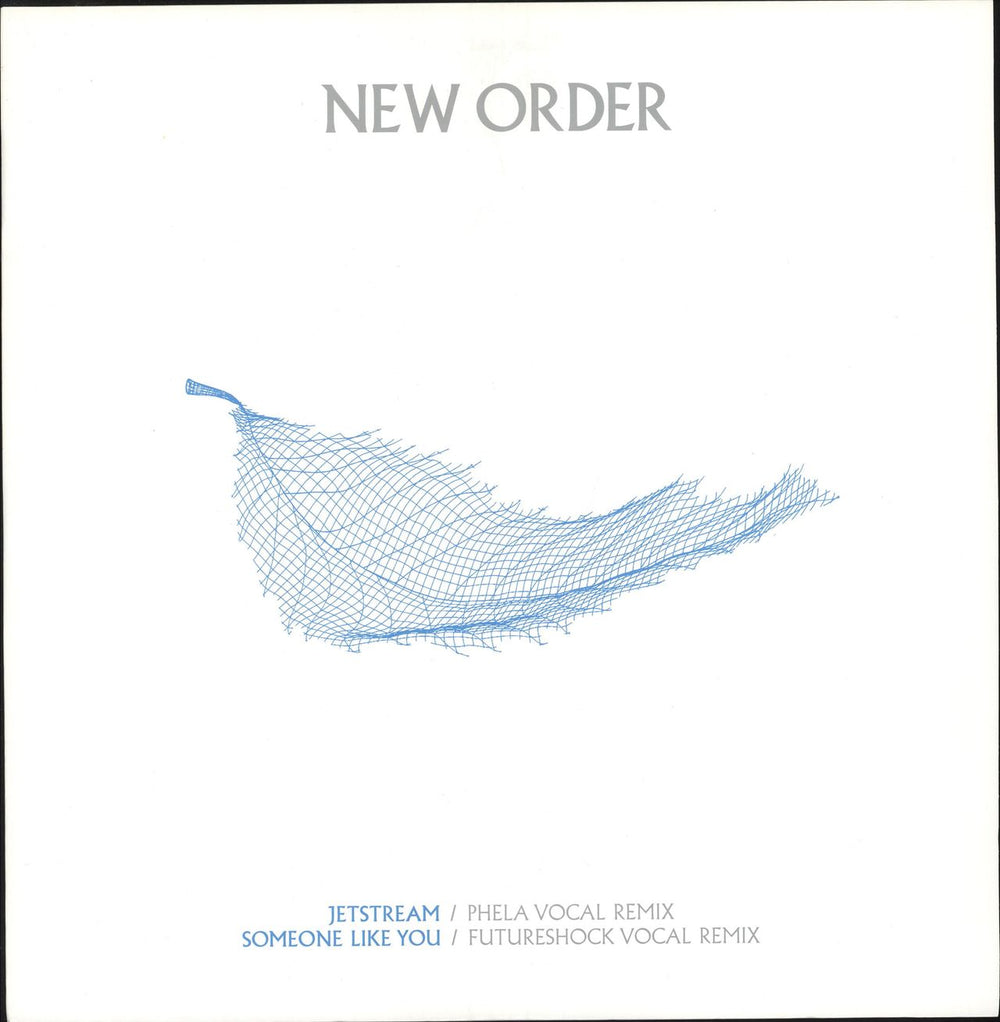 New Order Jetstream UK 12" vinyl single (12 inch record / Maxi-single) NSER011