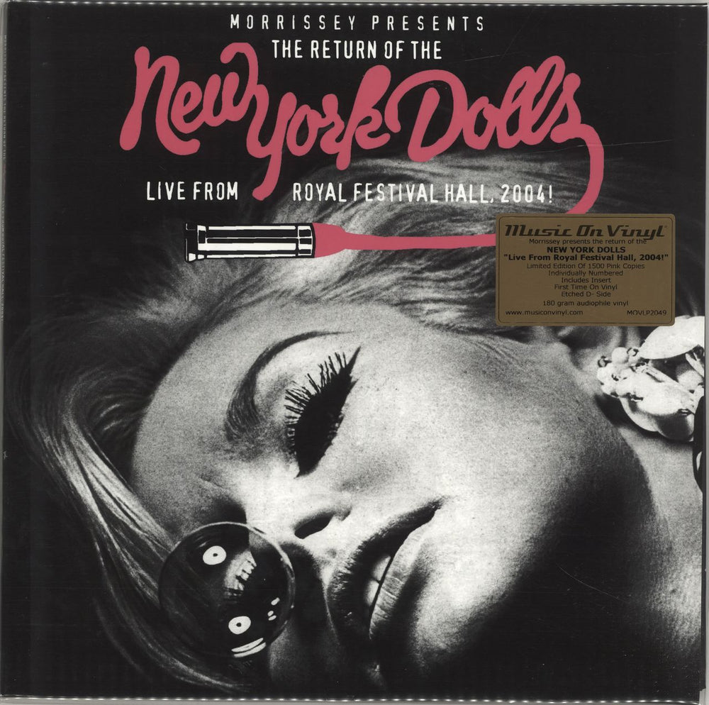 New York Dolls Live From Royal Festival Hall, 2004 - 180gram Vinyl + Numbered Sleeve - Sealed UK 2-LP vinyl record set (Double LP Album) MOVLP2049