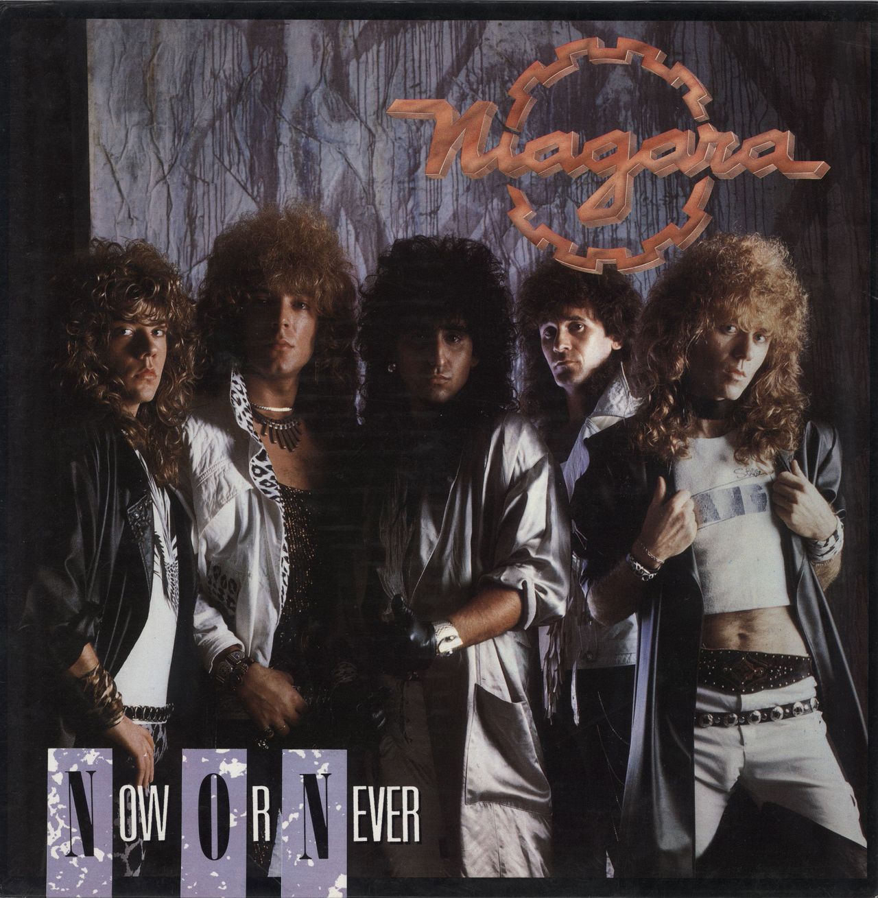 Niagara (Rock) Now Or Never Spanish Promo vinyl LP album (LP record)