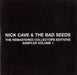 Nick Cave The Remastered Collectors Editions Sampler Volume 1 UK Promo CD single (CD5 / 5") PSEEDSCD1