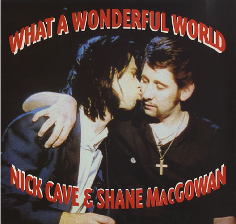 Nick Cave What A Wonderful World UK 12" vinyl single (12 inch record / Maxi-single) 12MUTE151