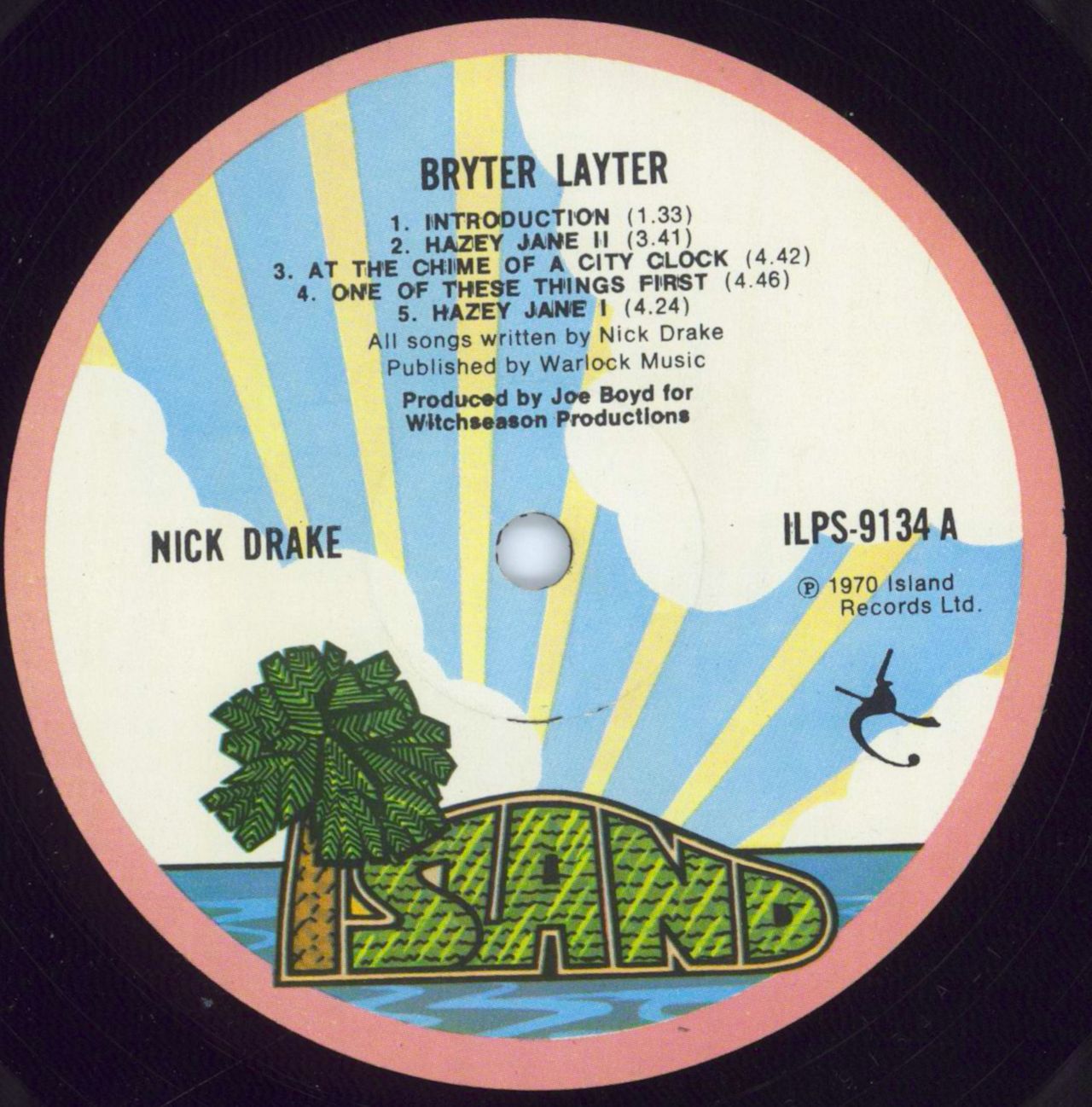 Nick Drake Bryter Layter - - UK LP — RareVinyl.com