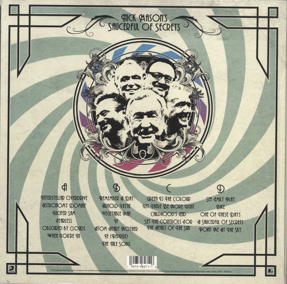 Nick Mason Live at the Roundhouse UK 2-LP vinyl record set (Double LP Album) 190759827116