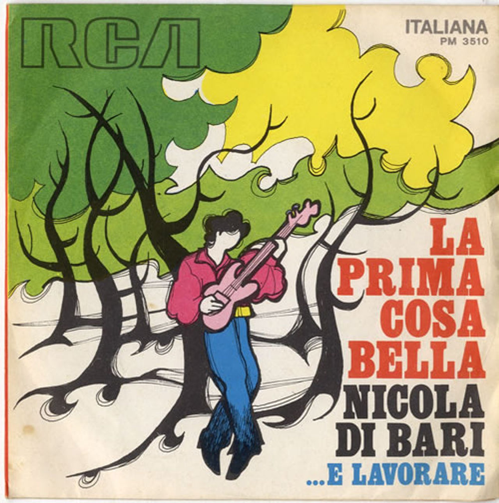 Nicola Di Bari La Prima Cosa Bella Italian 7" vinyl single (7 inch record / 45) PM3510