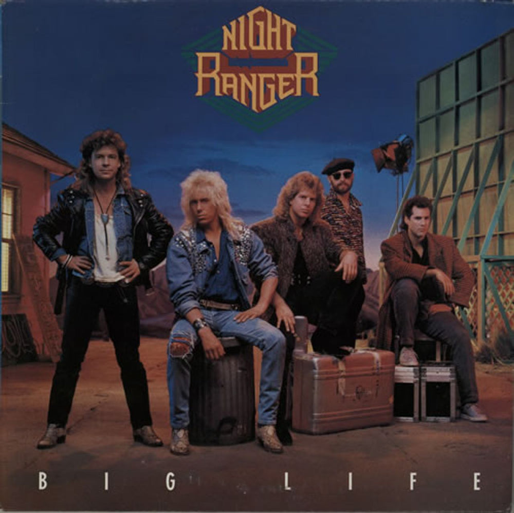 Night Ranger Big Life UK vinyl LP album (LP record) MCF3362