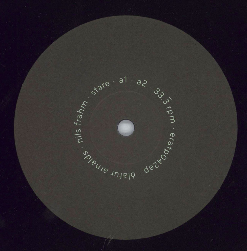 Nils Frahm Stare UK 10" vinyl single (10 inch record) OZ510ST826215
