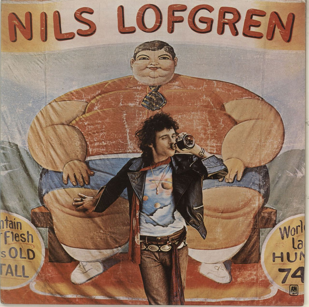 Nils Lofgren Nils Lofgren UK vinyl LP album (LP record) AMLS64509