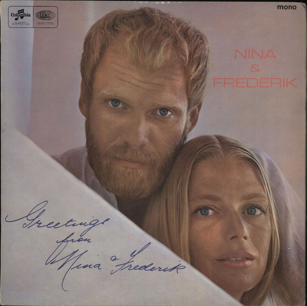 Nina & Frederik A season's Greeting from Nina & Frederik UK vinyl LP album (LP record) SX6102