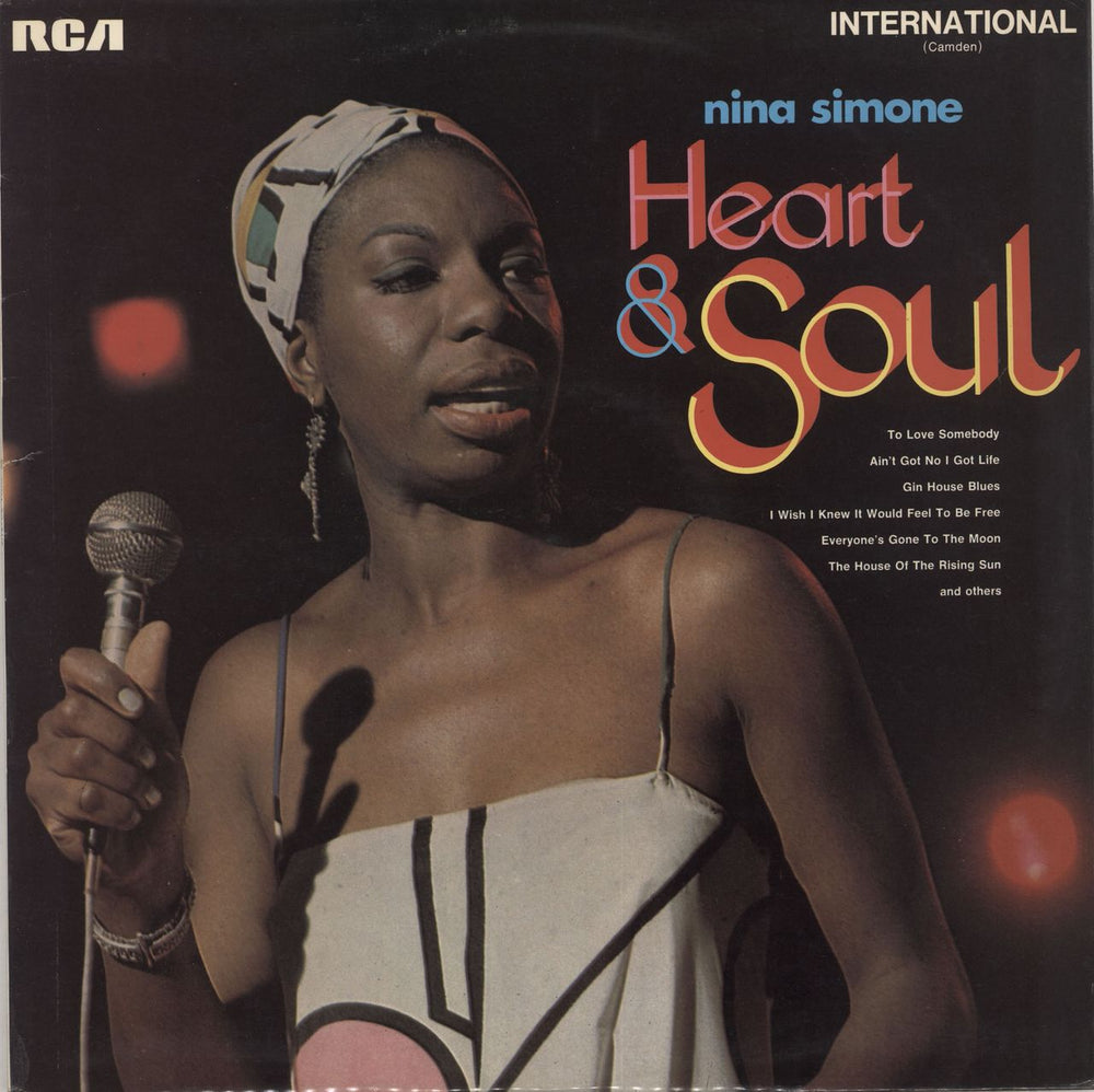 Nina Simone Heart & Soul UK vinyl LP album (LP record) INTS1139