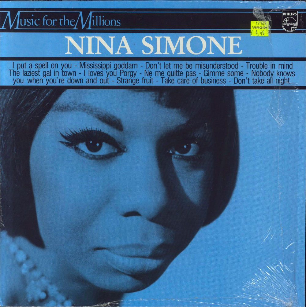 Nina Simone Nina Simone Dutch vinyl LP album (LP record) 812378-1