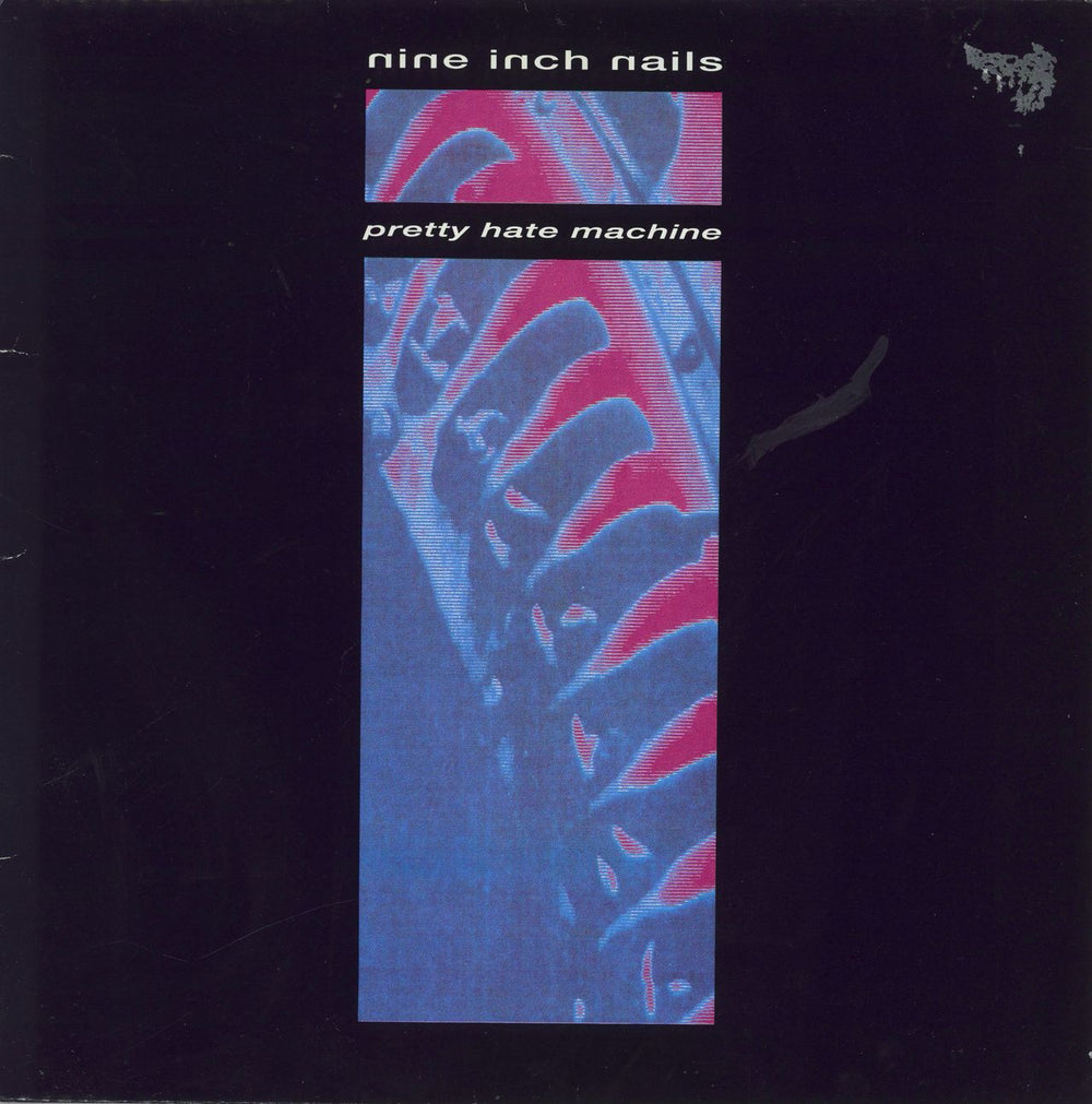 Nine Inch Nails Pretty Hate Machine - VG UK vinyl LP album (LP record) ILPS9973