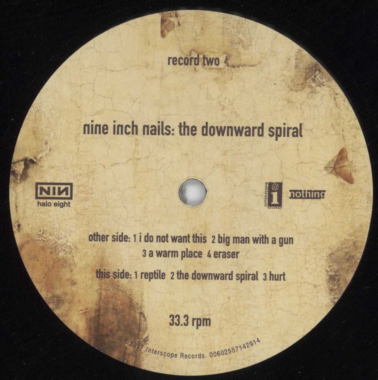 Nine Inch Nails The Downward Spiral - 180 Gram Vinyl US 2-LP vinyl set