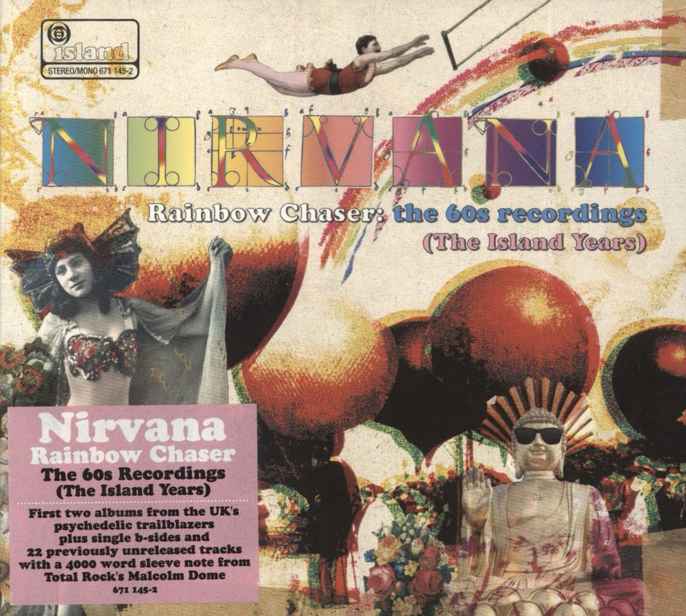 Nirvana (UK) Rainbow Chaser: The 60s Recordings (The Island Years) UK 2 CD album set (Double CD) 671145-2