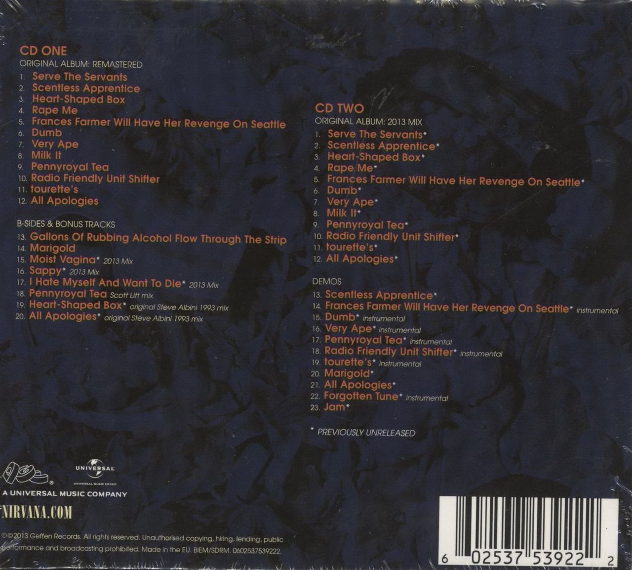13 Deluxe CD