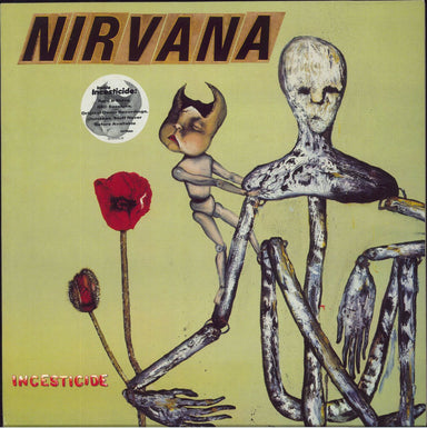 Nirvana (US) Incesticide - Hype Sticker UK vinyl LP album (LP record) GEF24504