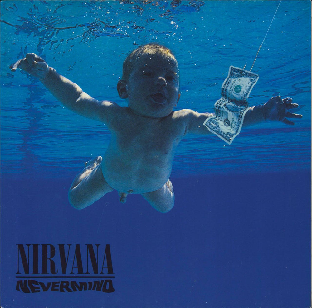 Nirvana (US) Nevermind - 180gm UK vinyl LP album (LP record) 720642442517