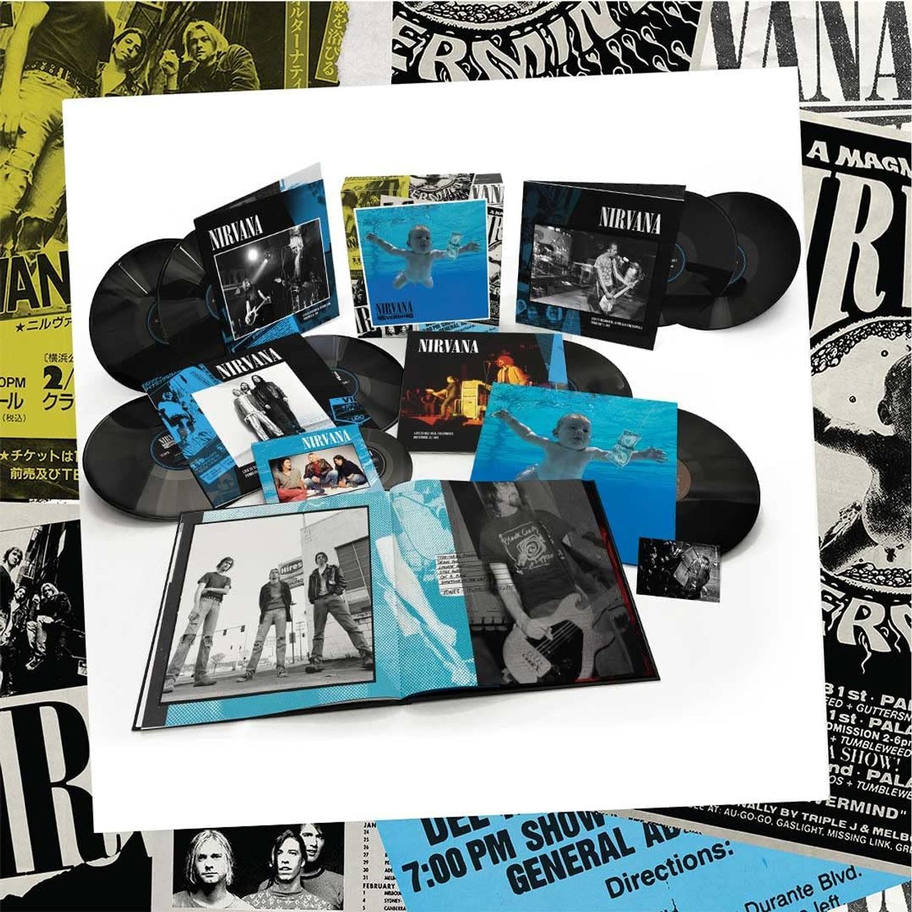 Nirvana (US) Nevermind - 30th Anniversary Super Deluxe 8-LP Box Set -  Sealed UK Vinyl box set