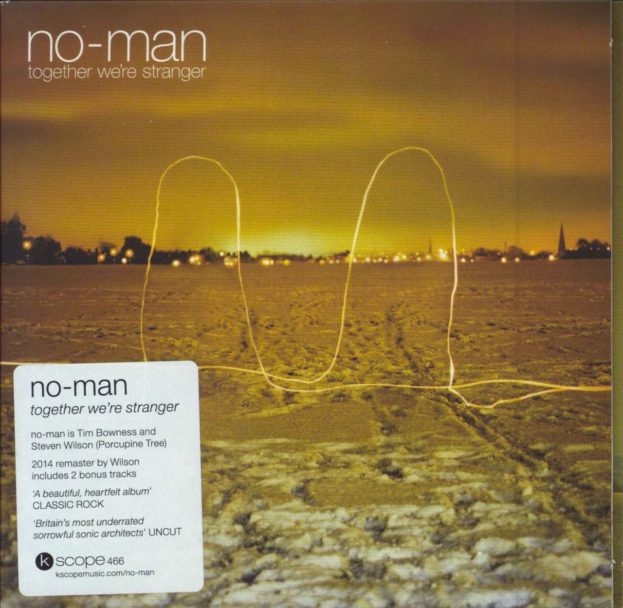 No-Man Together We're Stranger UK CD album (CDLP) KSCOPE466
