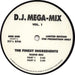 Norman Cook D.J. Mega-Mix Vol. 1 UK Promo 12" vinyl single (12 inch record / Maxi-single) MM001