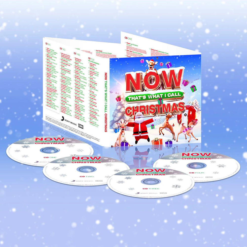 Now That's What I Call Music NOW That's What I Call Christmas - Sealed UK 4-CD album set CDNNNOW132