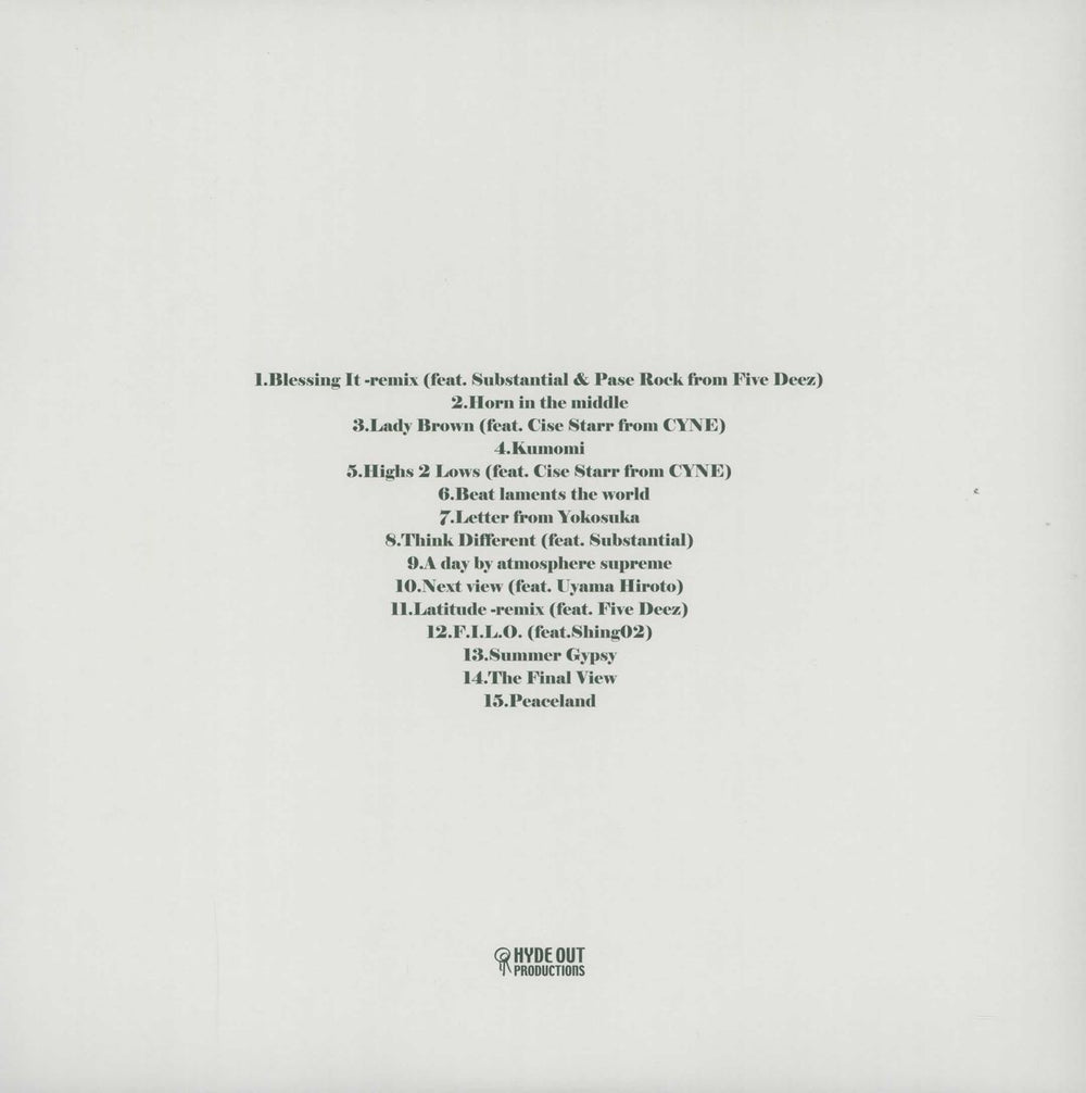 Nujabes Metaphorical Music Japanese 2-LP vinyl record set (Double LP Album) 4997184990790