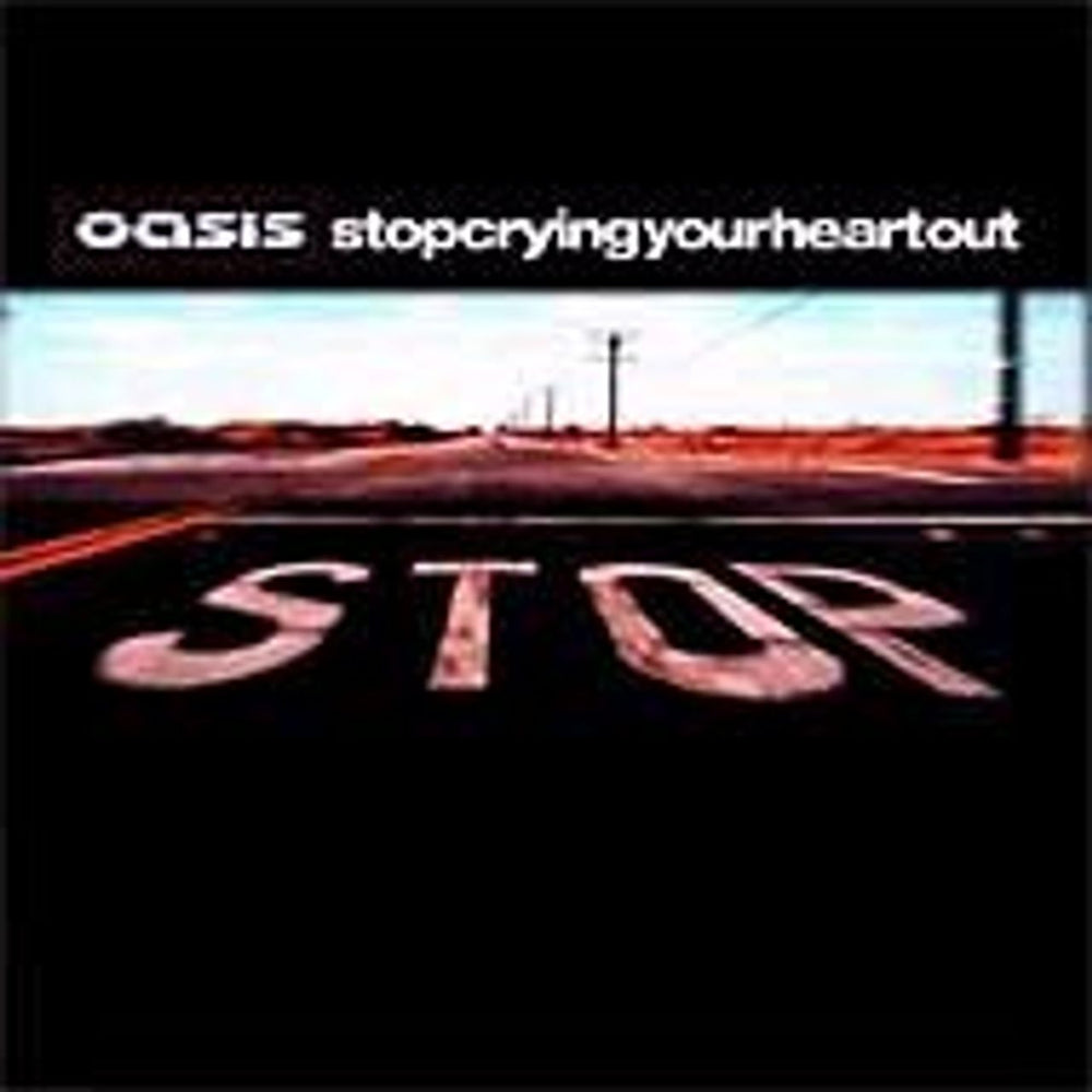 Oasis Stop Crying Your Heart Out UK 12" vinyl single (12 inch record / Maxi-single) OAS12ST216415