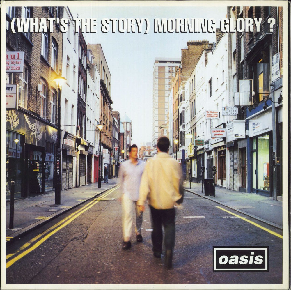 Oasis (What's The Story) Morning Glory? - Damont - EX UK 2-LP vinyl record set (Double LP Album) CRELP189