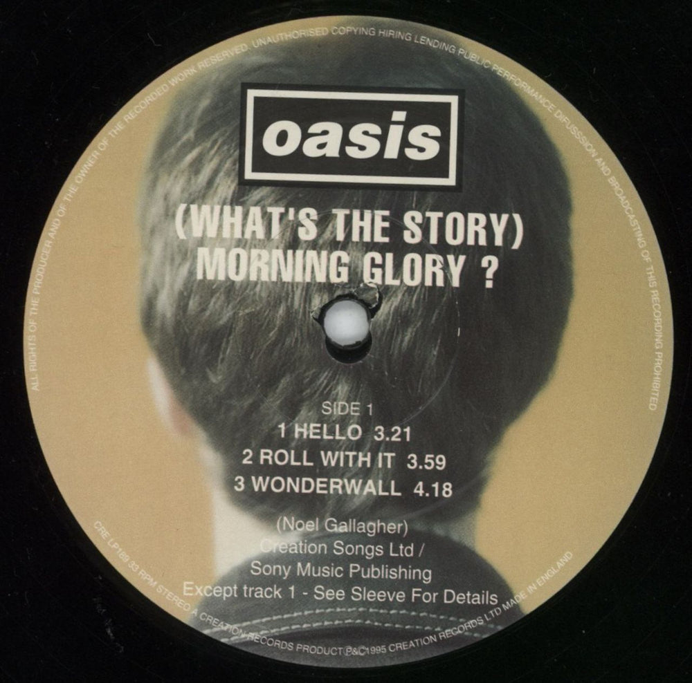 Oasis (What's The Story) Morning Glory? - Damont - EX UK 2-LP vinyl record set (Double LP Album) OAS2LWH214302