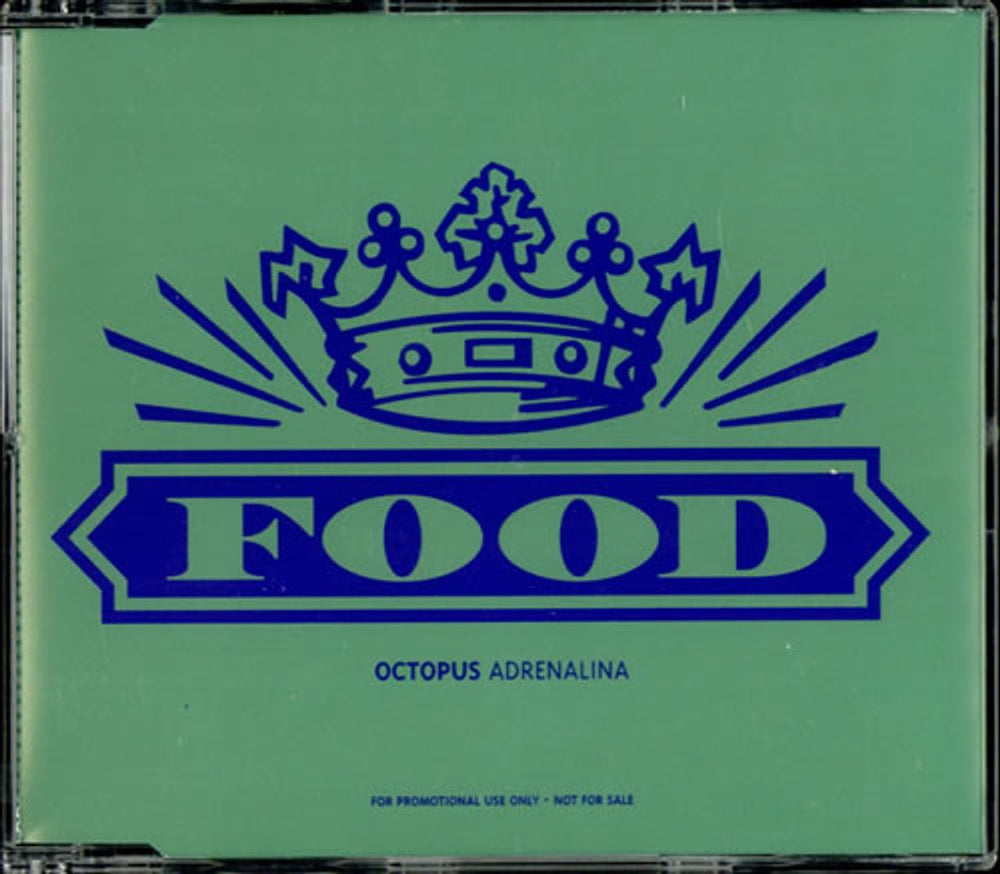 Octopus Adrenalina UK Promo CD single (CD5 / 5") CDFOODDJ91