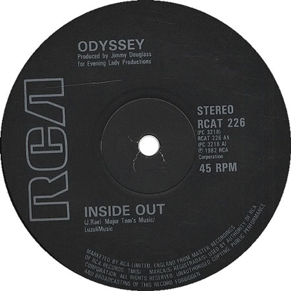 Odyssey Inside Out UK 12" vinyl single (12 inch record / Maxi-single) RCAT226