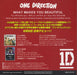 One Direction What Makes You Beautiful Japanese Promo CD-R acetate OO5CRWH572545