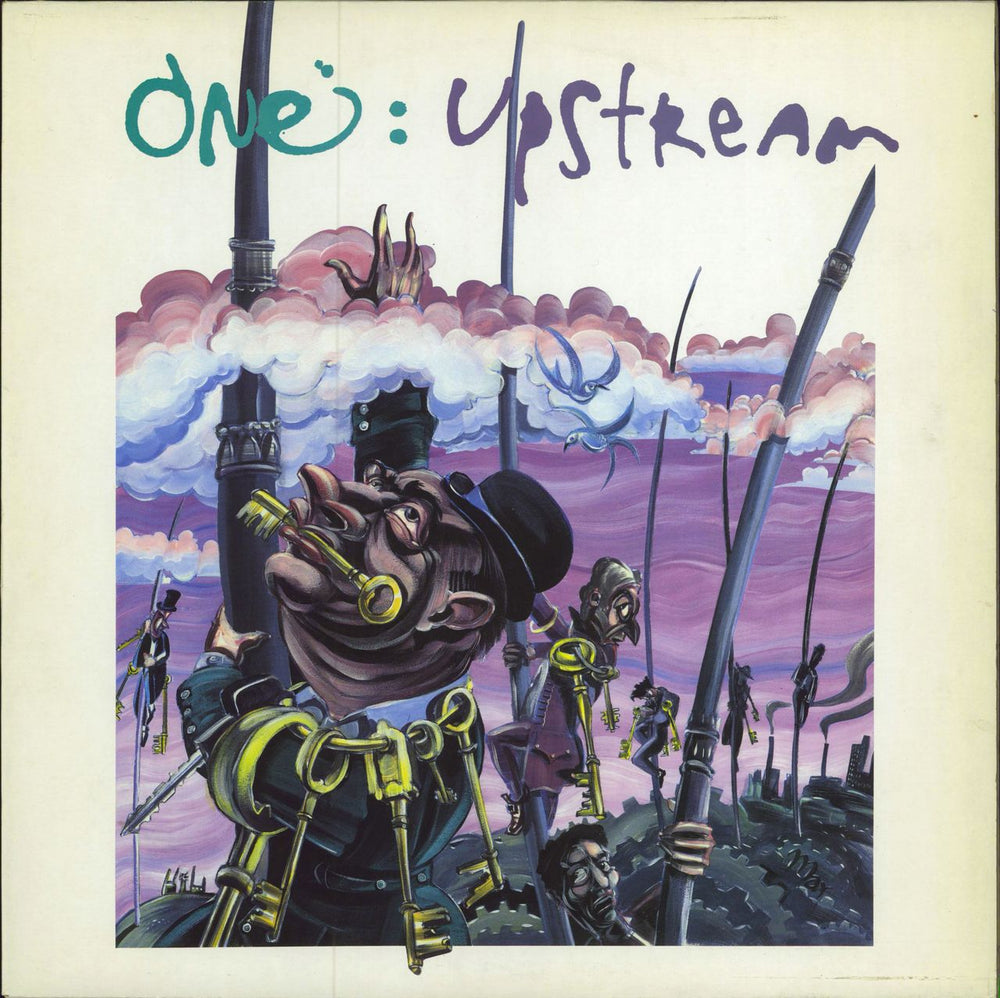 One Upstream + Photo/Press Release UK vinyl LP album (LP record) CHR1710