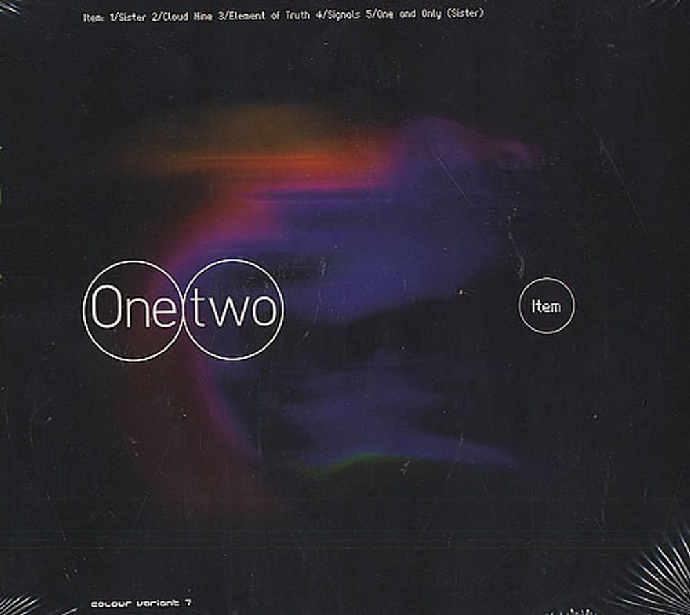 OneTwo Item EP - Colour Variant 7 - Sealed UK CD single (CD5 / 5") TTCD002
