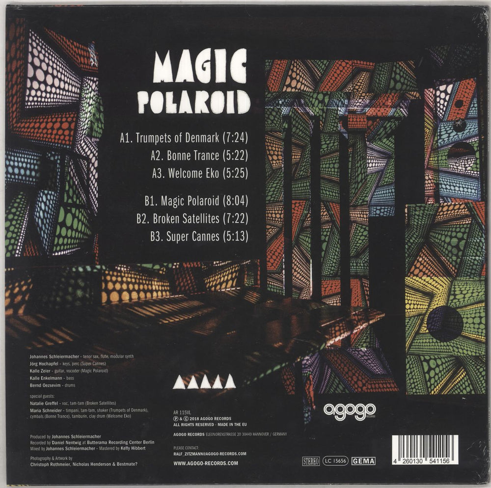 Onom Agemo And The Disco Jumpers Magic Polaroid - Sealed German vinyl LP album (LP record) 4260130541156