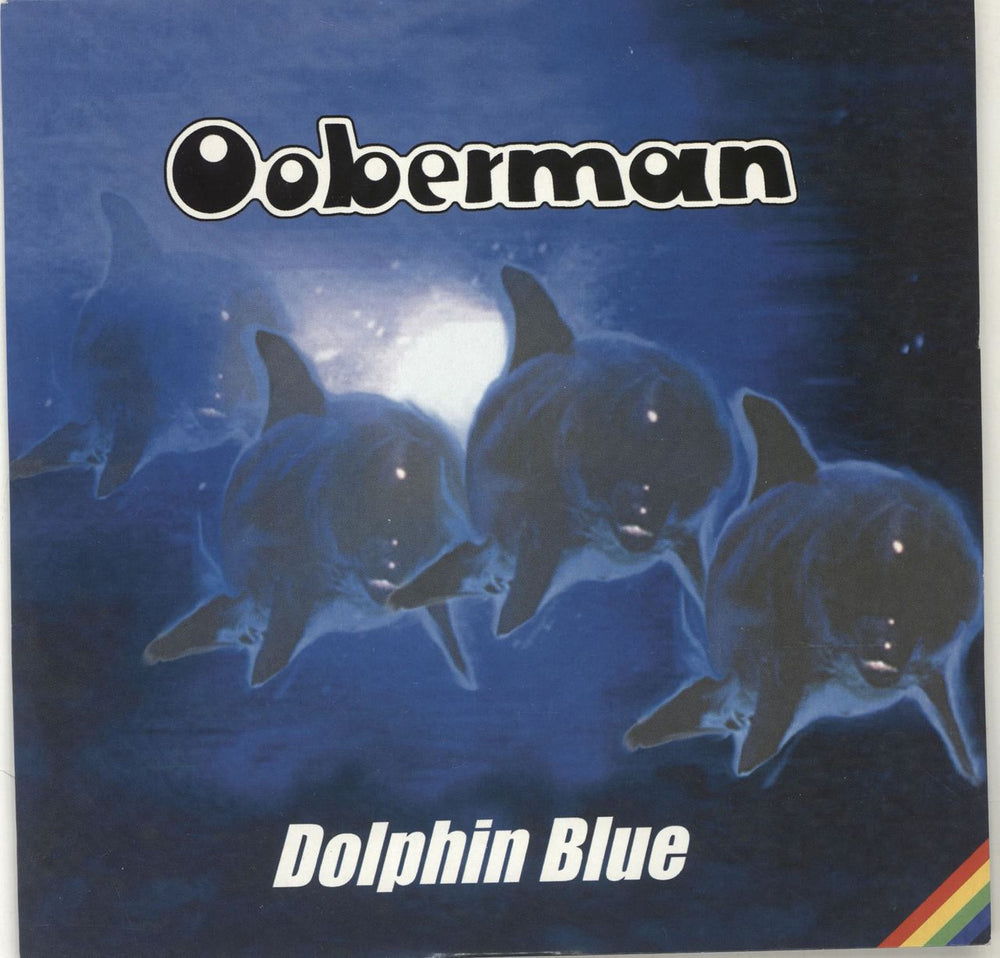 Ooberman Dolphin Blue UK 7" vinyl single (7 inch record / 45) RTRADES009