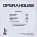 Operahouse Escape From The Sun - Album Sampler UK Promo CD-R acetate CD-R ACETATE